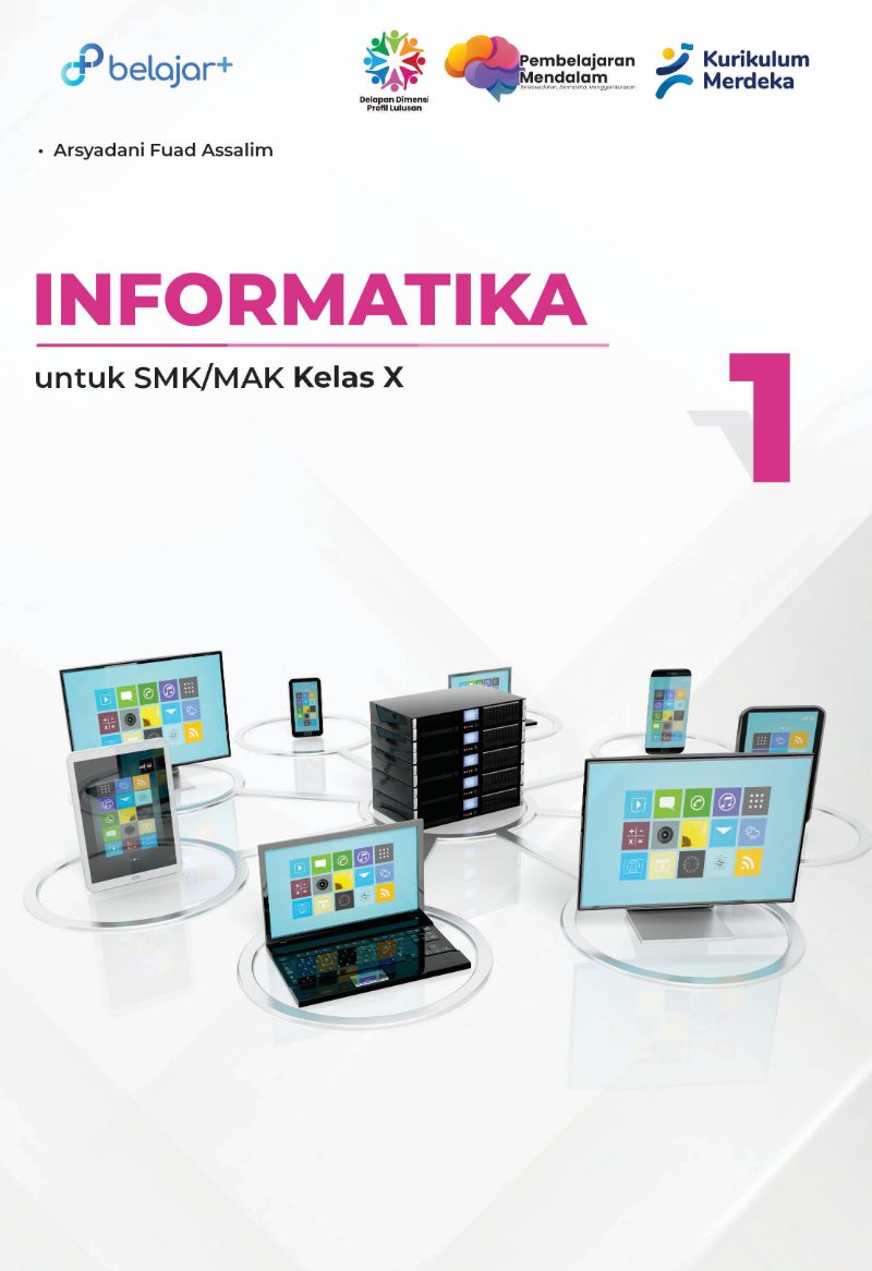 Sampul buku Informatika SMK-MAK 10