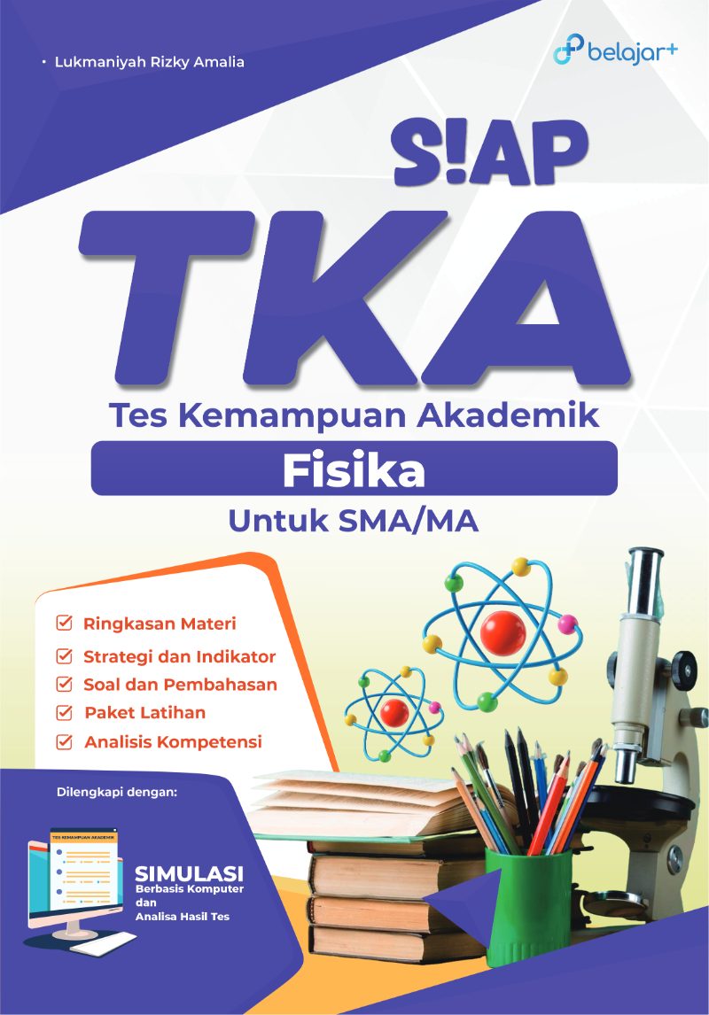 Sampul buku PS - Siap TKA Fisika untuk SMA/MA